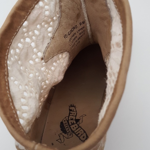 🛑SOLD🛑Freebird by Steven Leather Lace Boot - Picture 7 of 8